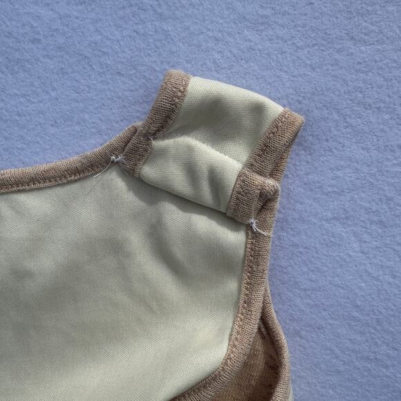 Ryu Small Tan & Cream Boho Dress or Tunic - Picture 7 of 7